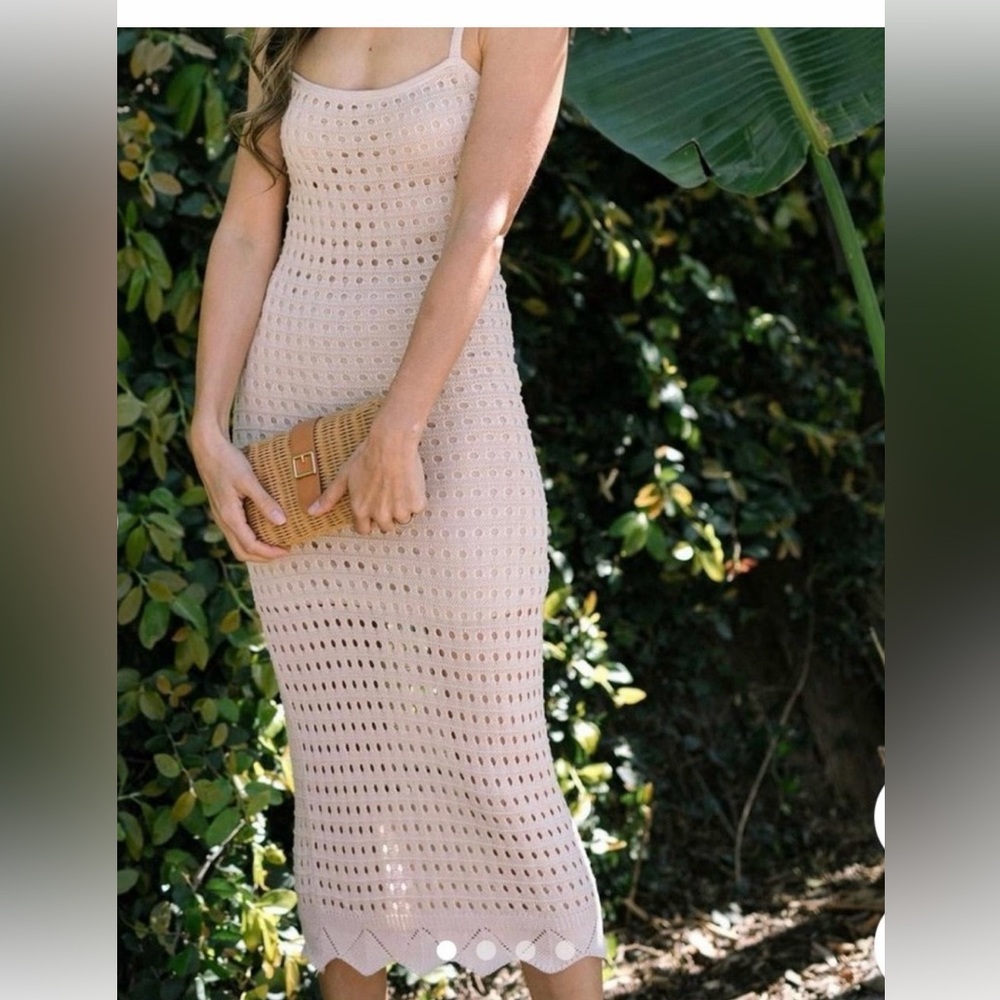 VICI/ LUSH Coconut Grove Knit Maxi Dress